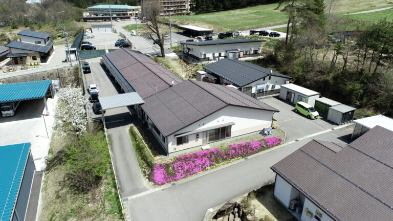 新宮施設上空